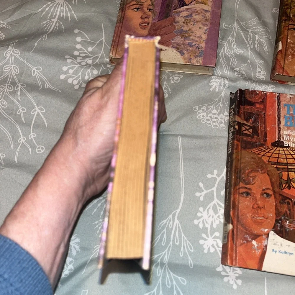 Trixie Beldon Hardcover 1971 Lot of 5- #3,#8 ,#11, #12 , #13 Kathryn Kenny‎